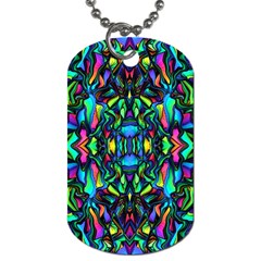 Pattern-14 Dog Tag (one Side) by ArtworkByPatrick
