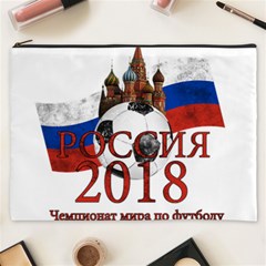 Russia Football World Cup Cosmetic Bag (xxxl)  by Valentinaart