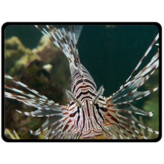 Lionfish 4 Fleece Blanket (large)  by trendistuff
