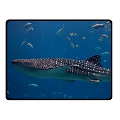 Whale Shark 1 Fleece Blanket (small) by trendistuff