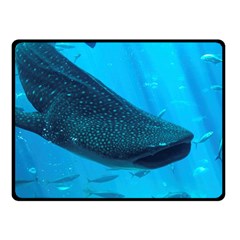 Whale Shark 2 Fleece Blanket (small) by trendistuff
