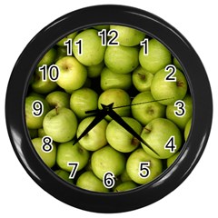 Apples 3 Wall Clocks (black) by trendistuff