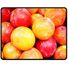 Apricots 1 Fleece Blanket (medium)  by trendistuff