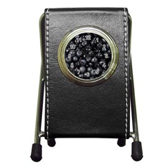 Blueberries 1 Pen Holder Desk Clocks by trendistuff