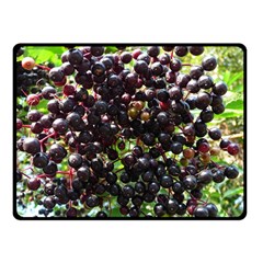 Elderberries Fleece Blanket (small) by trendistuff