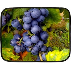 Grapes 1 Fleece Blanket (mini) by trendistuff