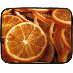 Oranges 5 Fleece Blanket (mini) by trendistuff