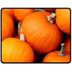 Pumpkins 1 Fleece Blanket (medium)  by trendistuff