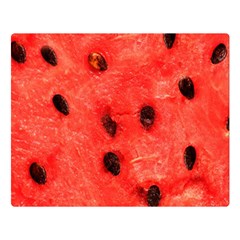 Watermelon 3 Double Sided Flano Blanket (large)  by trendistuff