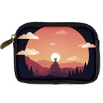 Design Art Hill Hut Landscape Digital Camera Cases Front