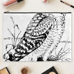 Animal Bird Forest Nature Owl Cosmetic Bag (xxxl)  by Nexatart