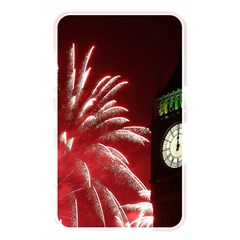Fireworks Explode Behind The Houses Of Parliament And Big Ben On The River Thames During New Year’s Memory Card Reader by Sapixe