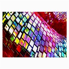 Multicolor Wall Mosaic Large Glasses Cloth by Sapixe