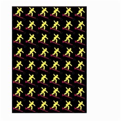 Surfer Large Garden Flag (two Sides) by ArtworkByPatrick