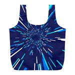 Space Trip 3 Full Print Recycle Bags (L)  Back