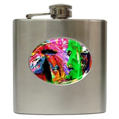 Triplets-1 Hip Flask (6 Oz) by bestdesignintheworld