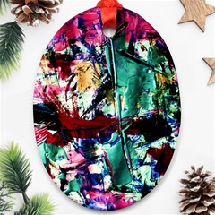 Combat Trans 4 Oval Ornament (two Sides) by bestdesignintheworld