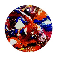 Smashed Butterfly 1 Ornament (round) by bestdesignintheworld