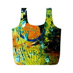 Lunar Eclipse Full Print Recycle Bags (m)  by bestdesignintheworld