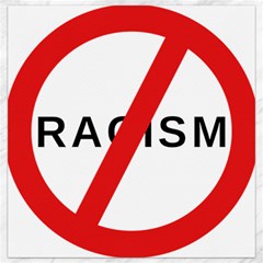 No Racism Canvas 16  X 16   by demongstore