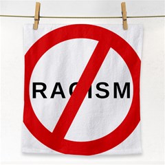 2000px No Racism Svg Face Towel by demongstore