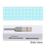 Snowflakes Paper Christmas Paper Memory Card Reader (Stick)  Front