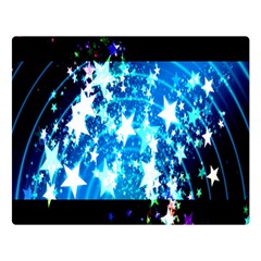 Star Abstract Background Pattern Double Sided Flano Blanket (large)  by Sapixe