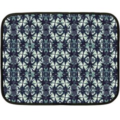 Intersecting Geometric Design Double Sided Fleece Blanket (mini)  by dflcprints