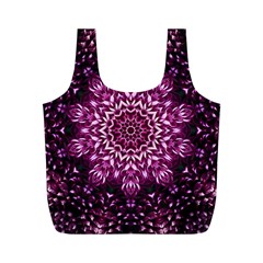 Background Abstract Texture Pattern Full Print Recycle Bags (m)  by Sapixe