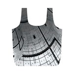Graphic Design Background Full Print Recycle Bags (M)  Front