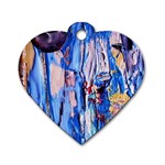 Point of View 3/1 Dog Tag Heart (One Side) Front