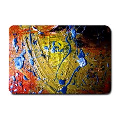 Lunar Eclipse 5 Small Doormat  by bestdesignintheworld