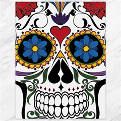 Cranium Sugar Skull Canvas 12  X 16   by StarvingArtisan