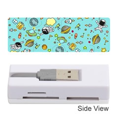 Space Pattern Memory Card Reader (stick)  by Valentinaart
