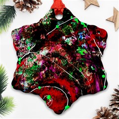 Bloody Coffee 6 Ornament (snowflake) by bestdesignintheworld