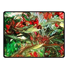 Eden Garden 8 Fleece Blanket (small) by bestdesignintheworld