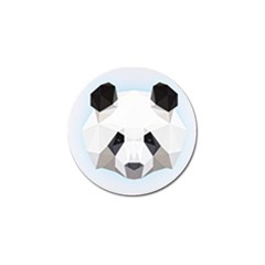 Background Show Graphic Art Panda Golf Ball Marker (4 Pack) by Simbadda