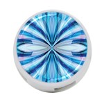 Abstract Design 4-Port USB Hub (One Side) Front