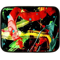Enigma 1 Double Sided Fleece Blanket (mini)  by bestdesignintheworld