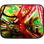 Flamingo   Child Of Dawn 4 Double Sided Fleece Blanket (Mini)  35 x27  Blanket Back