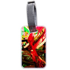 Flamingo   Child Of Dawn 4 Luggage Tags (two Sides) by bestdesignintheworld