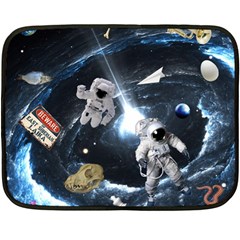 We Found Laika Fleece Blanket (mini) by Valentinaart