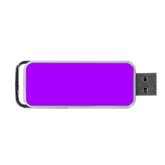 Light Purple Dots Pattern Portable Usb Flash (two Sides) by LoolyElzayat
