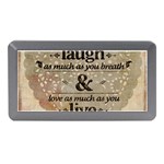 Motivational Calligraphy Grunge Memory Card Reader (Mini) Front