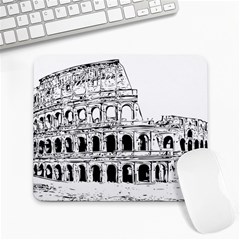 Line Art Architecture Large Mousepads by Sapixe