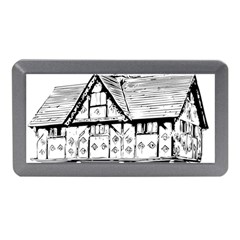 Line Art Architecture Vintage Old Memory Card Reader (mini) by Sapixe