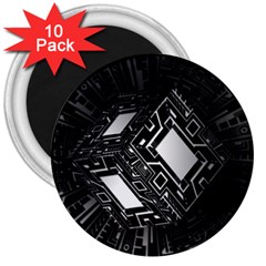 Technoid Future Robot Science 3  Magnets (10 Pack)  by Sapixe