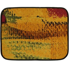 Fabric Textile Texture Abstract Double Sided Fleece Blanket (mini)  by Sapixe