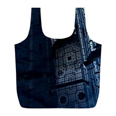 Graphic Design Background Full Print Recycle Bags (l)  by Sapixe