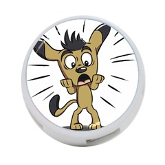 Animal Canine Cartoon Dog Pet 4-port Usb Hub (one Side) by Sapixe